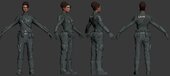 Shaundi Suit o Con Traje Tactico de Saints Row IV 4 MOVIMIENTO EN SUS CEJAS Y BOCA
